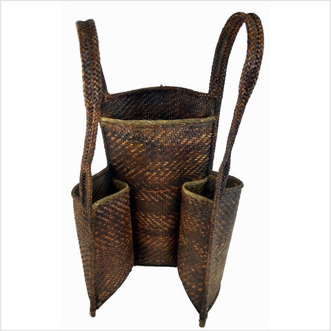 Thai Woven Rattan Basket-YNE170-2. Asian & Chinese Furniture, Art, Antiques, Vintage Home Décor for sale at FEA Home