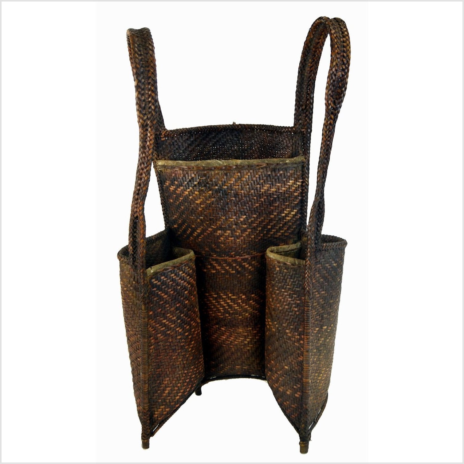 Thai Woven Rattan Basket-1. Asian &amp; Chinese Furniture, Art, Antiques, Vintage Home Décor for sale at FEA Home