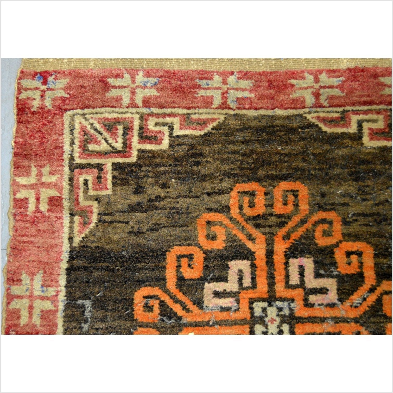 Tibetan Praying Rug-2. Asian & Chinese Furniture, Art, Antiques, Vintage Home Décor for sale at FEA Home