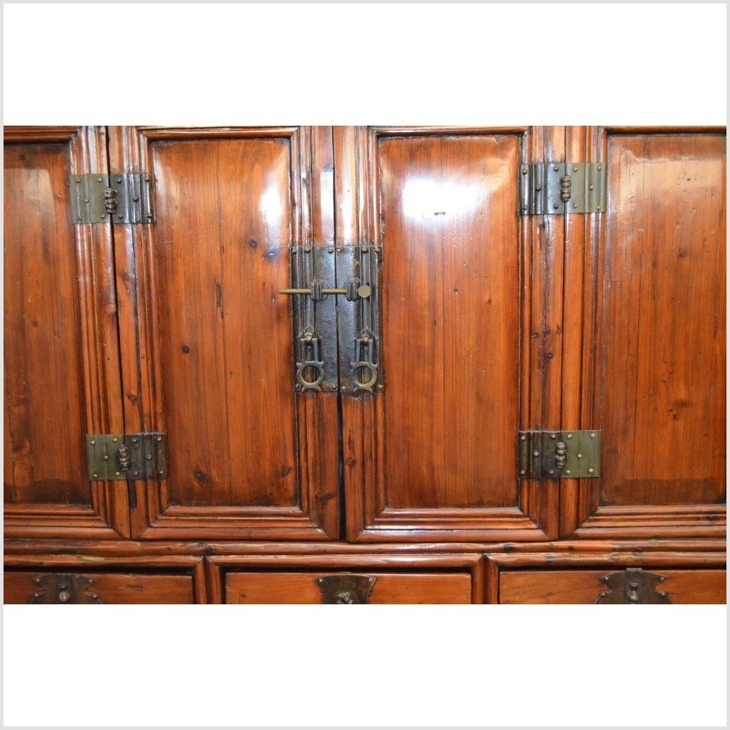 Antique Cabinet with Original Hardware-5. Asian &amp; Chinese Furniture, Art, Antiques, Vintage Home Décor for sale at FEA Home