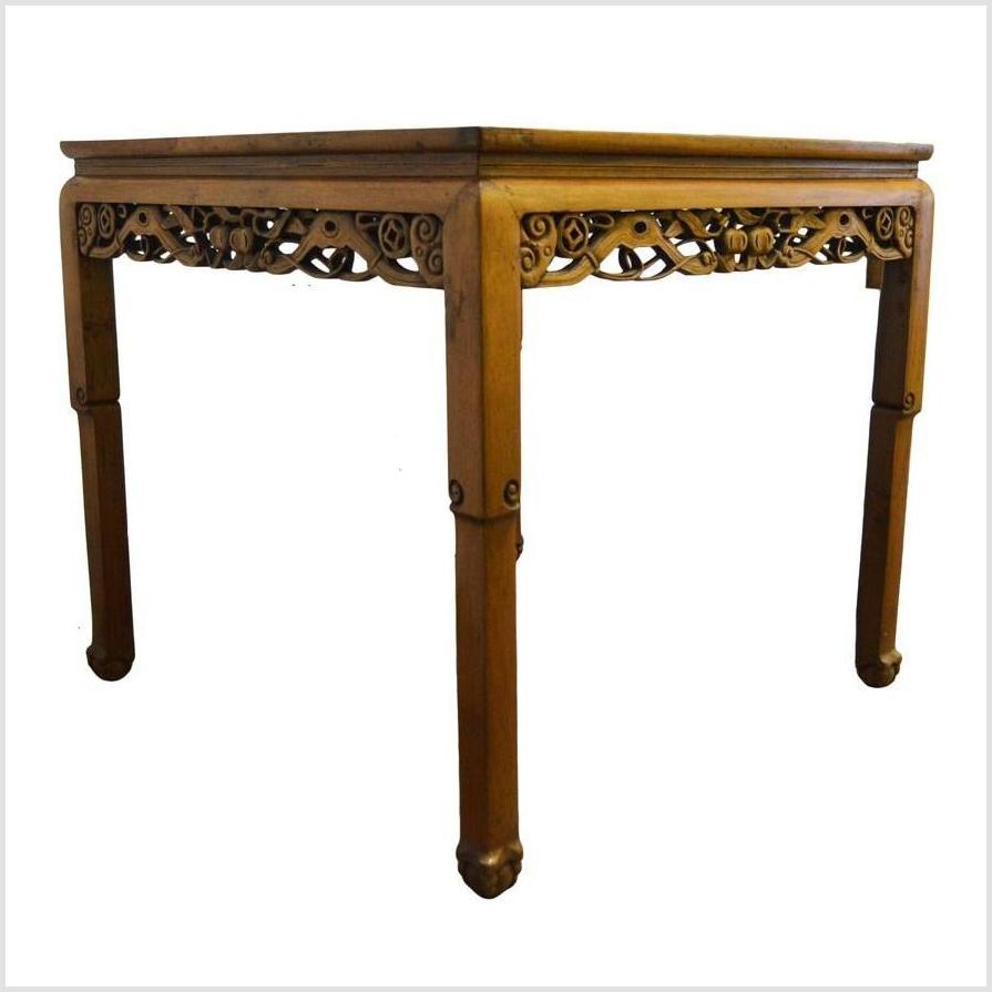 Unusual Antique Carved Table-8. Asian &amp; Chinese Furniture, Art, Antiques, Vintage Home Décor for sale at FEA Home