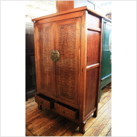 Unusual Burl wood Cabinet