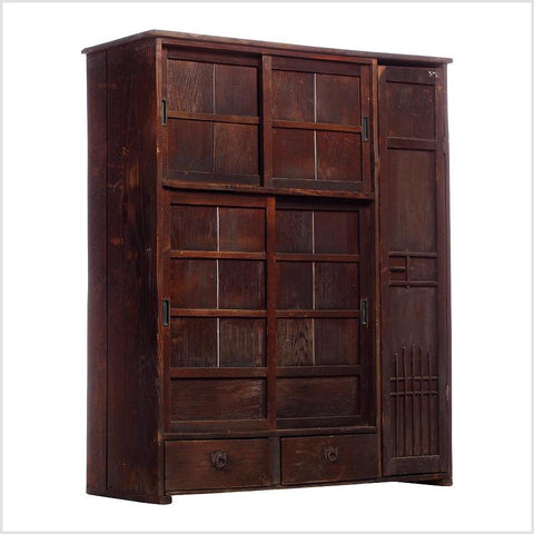 Unusual Japanese Cabinet-YN2603-2. Asian & Chinese Furniture, Art, Antiques, Vintage Home Décor for sale at FEA Home