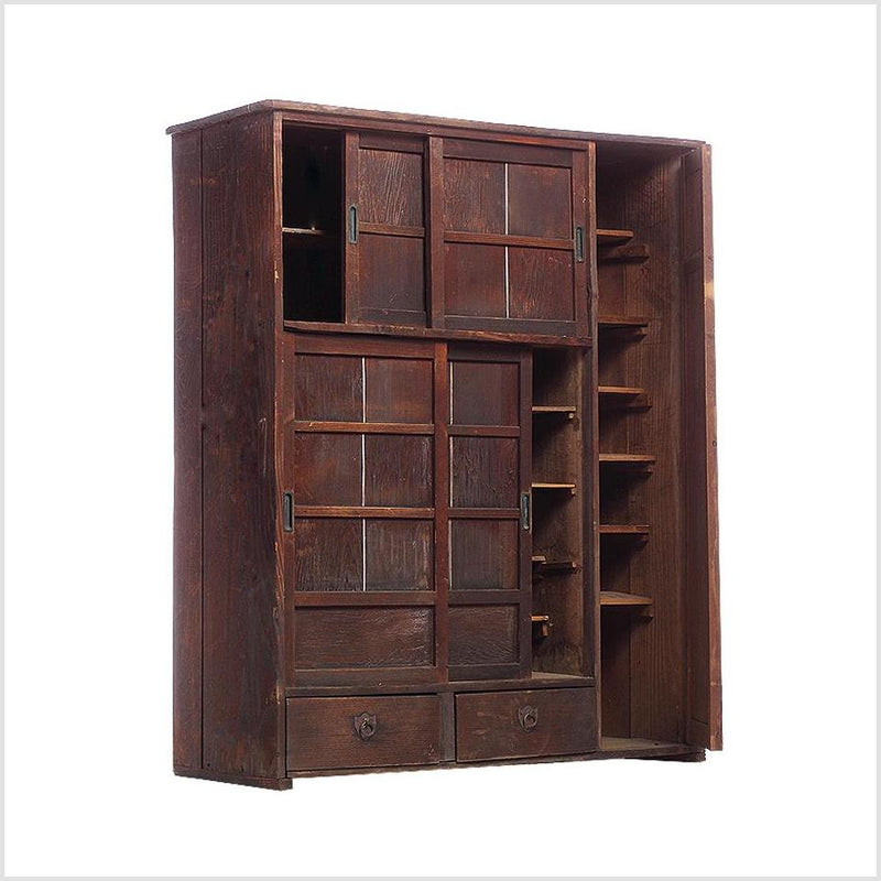 Unusual Japanese Cabinet-YN2603-3. Asian & Chinese Furniture, Art, Antiques, Vintage Home Décor for sale at FEA Home
