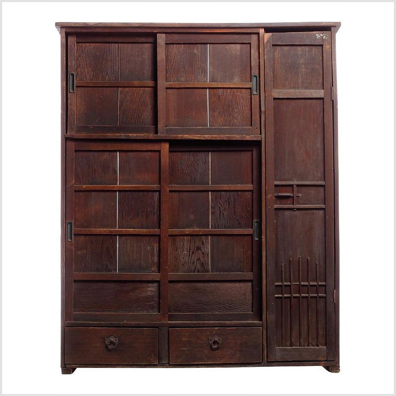 Unusual Japanese Cabinet-YN2603-1. Asian & Chinese Furniture, Art, Antiques, Vintage Home Décor for sale at FEA Home