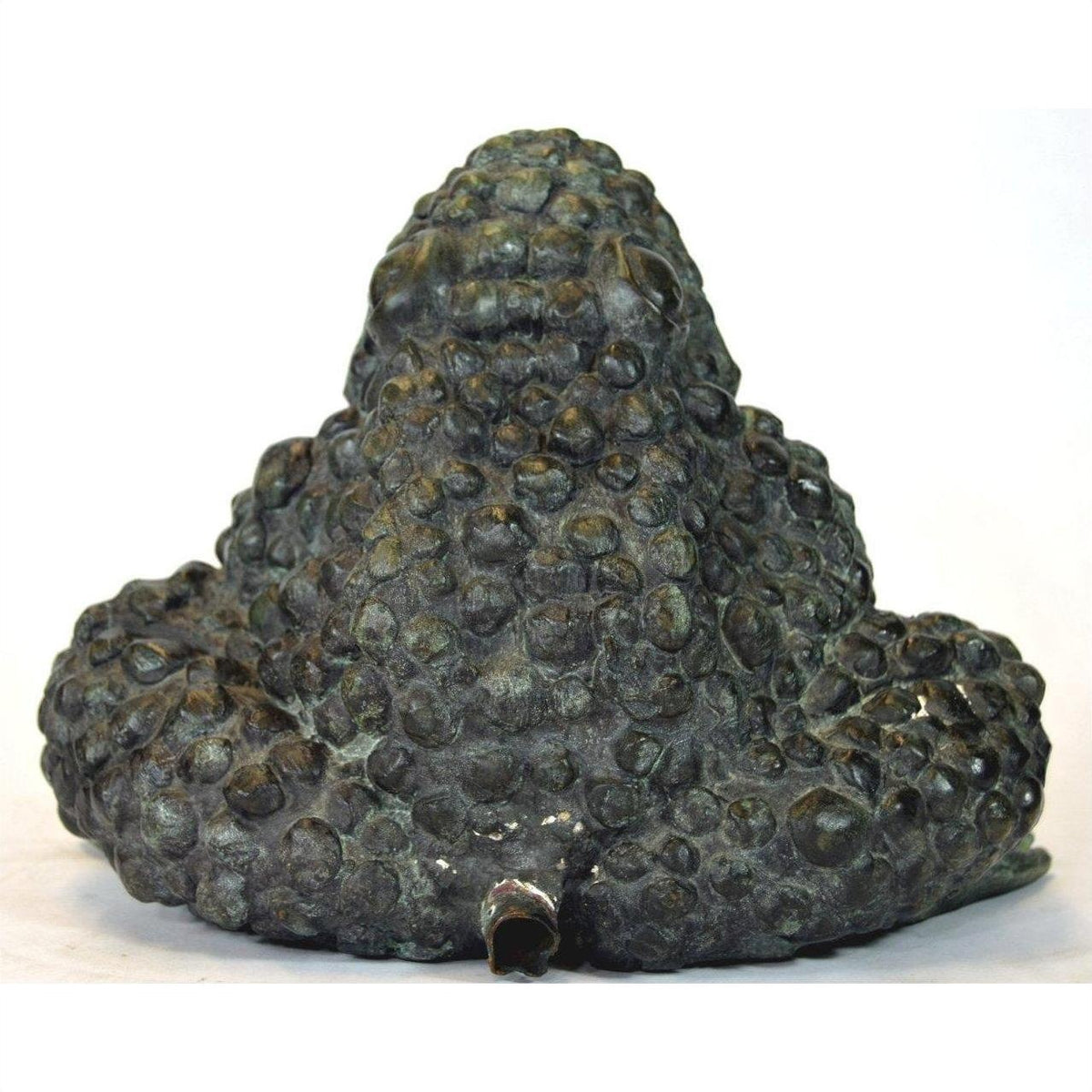 Verde Gris Bronze Pond Frog-6. Asian &amp; Chinese Furniture, Art, Antiques, Vintage Home Décor for sale at FEA Home