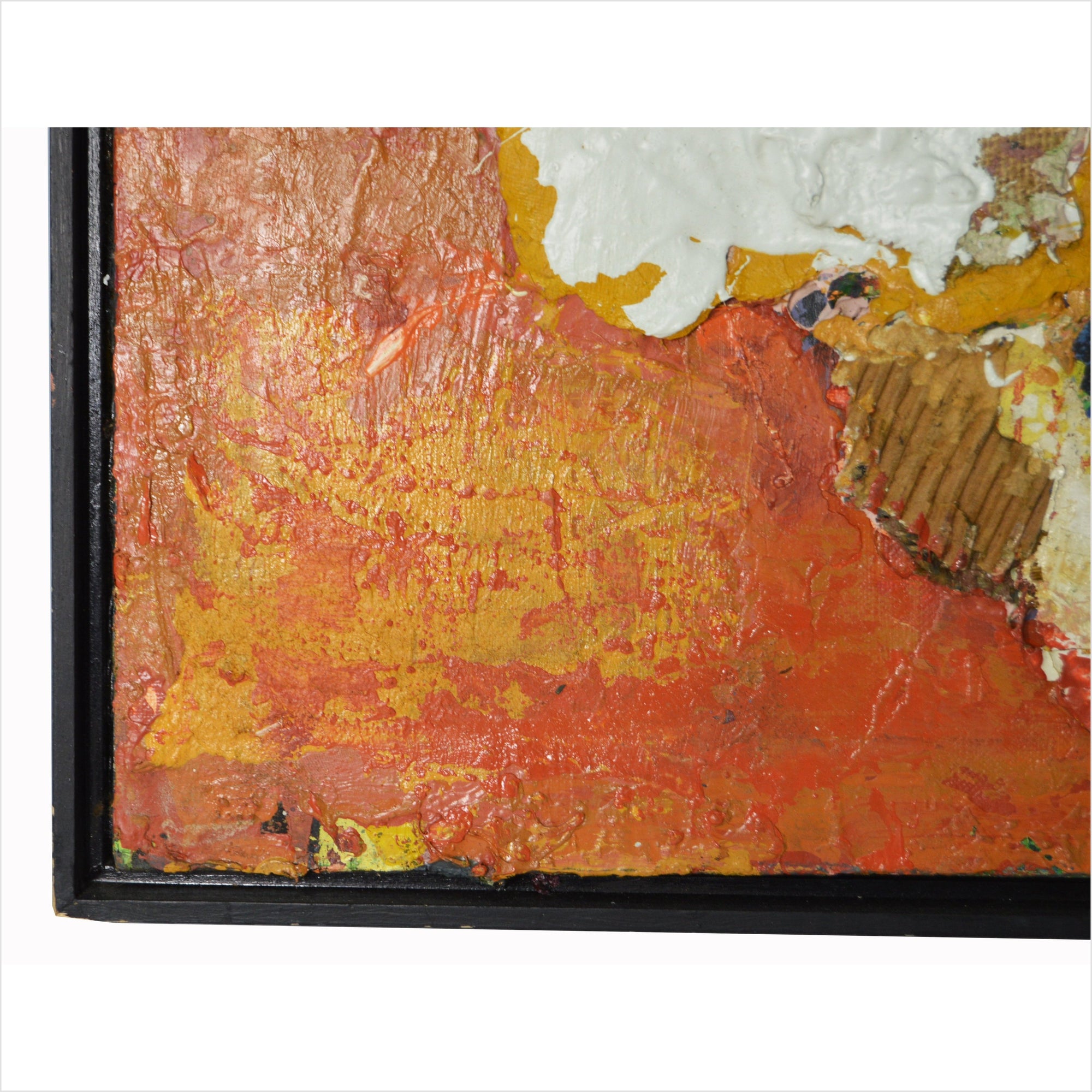 Vintage Abstract Oil Painting-3. Asian &amp; Chinese Furniture, Art, Antiques, Vintage Home Décor for sale at FEA Home