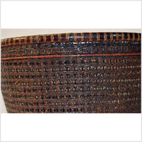 Vintage Handmade Rattan Basket