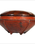Vintage Asian Wooden Bowl-2. Asian & Chinese Furniture, Art, Antiques, Vintage Home Décor for sale at FEA Home