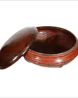 Vintage Asian Wooden Bowl-3. Asian & Chinese Furniture, Art, Antiques, Vintage Home Décor for sale at FEA Home
