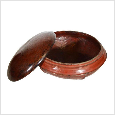 Vintage Asian Wooden Bowl