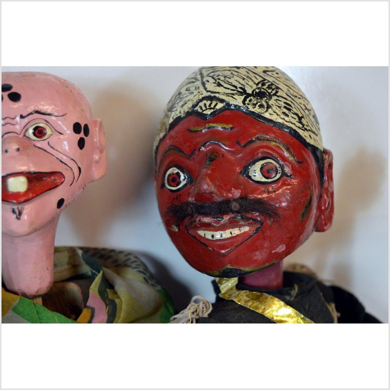 Vintage Balinese Puppets-3. Asian &amp; Chinese Furniture, Art, Antiques, Vintage Home Décor for sale at FEA Home