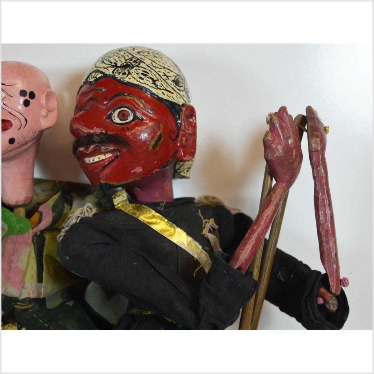 Vintage Balinese Puppets-6. Asian &amp; Chinese Furniture, Art, Antiques, Vintage Home Décor for sale at FEA Home