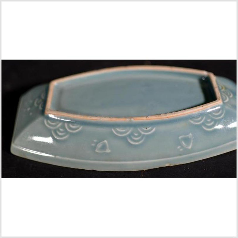 Vintage Chinese Celadon Dish / Bowl 