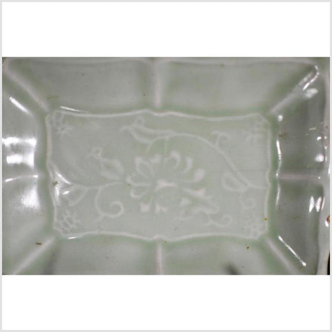 Vintage Chinese Celadon Dish-YN4730 / 8-2. Asian & Chinese Furniture, Art, Antiques, Vintage Home Décor for sale at FEA Home