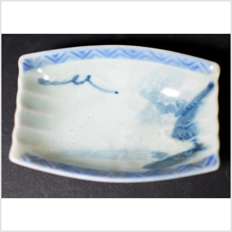 Vintage Chinese Hand Painted Porcelain Dish / Bowl-1. Asian & Chinese Furniture, Art, Antiques, Vintage Home Décor for sale at FEA Home