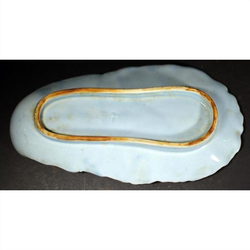 Vintage Chinese Hand-Painted Porcelain Dish - Blue &amp; White, SKU , image 8