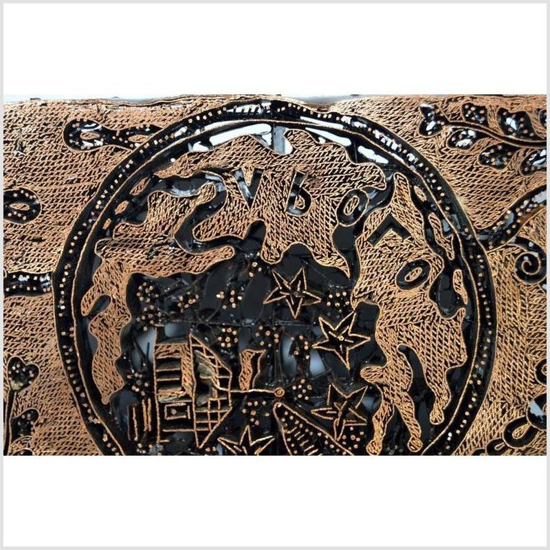 Vintage Copper Batek Ink Block / Stamp-2. Asian & Chinese Furniture, Art, Antiques, Vintage Home Décor for sale at FEA Home