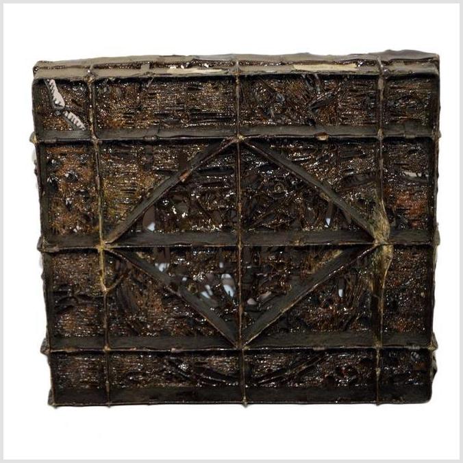 Vintage Copper Batek Ink Block / Stamp-5. Asian &amp; Chinese Furniture, Art, Antiques, Vintage Home Décor for sale at FEA Home