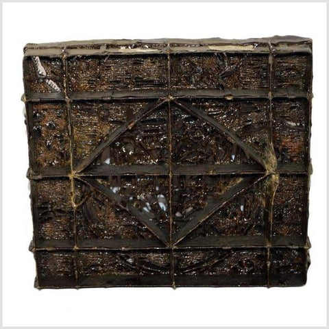 Vintage Copper Batek Ink Block / Stamp-5. Asian & Chinese Furniture, Art, Antiques, Vintage Home Décor for sale at FEA Home