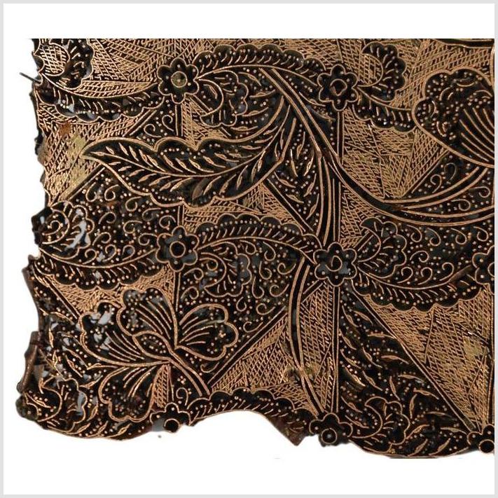 Vintage Copper Batek Ink Block / Stamp-3. Asian &amp; Chinese Furniture, Art, Antiques, Vintage Home Décor for sale at FEA Home