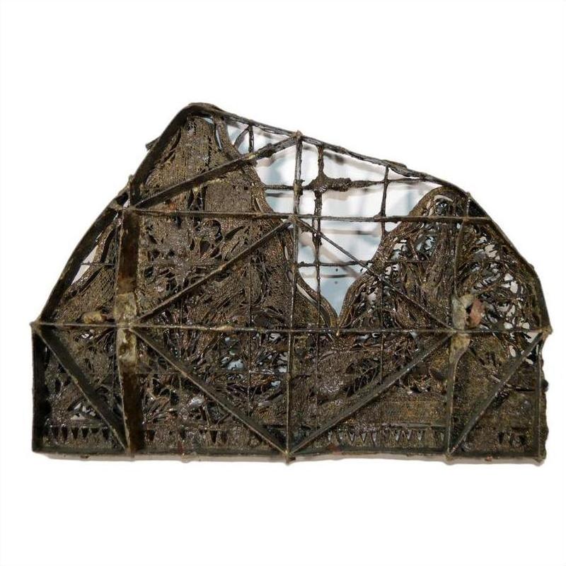 Vintage Copper Batek Ink Block / Stamp-6. Asian &amp; Chinese Furniture, Art, Antiques, Vintage Home Décor for sale at FEA Home
