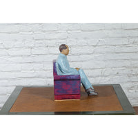 This-is-a-picture-of-a-Vintage Glazed Porcelain Statuette of Mao Zedong Seated on an Armchair-image-position-10-style-YNEB680-Shop-for-Vintage-and-Antique-Asian-and-Chinese-Furniture-for-sale-at-FEA Home-NYC