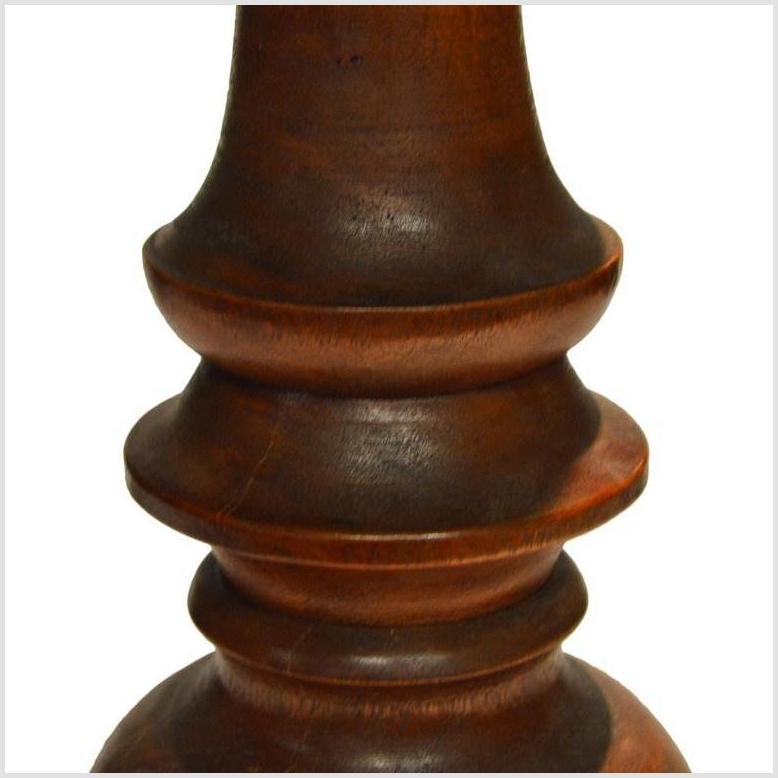 Vintage Hand Carved Candle Holder Dutch Influence-3. Asian &amp; Chinese Furniture, Art, Antiques, Vintage Home Décor for sale at FEA Home