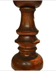 Vintage Hand Carved Candle Holder Dutch Influence-6. Asian & Chinese Furniture, Art, Antiques, Vintage Home Décor for sale at FEA Home