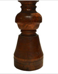Vintage Hand Carved Candle Holder Dutch Influence-7. Asian & Chinese Furniture, Art, Antiques, Vintage Home Décor for sale at FEA Home