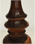 Vintage Hand Carved Candle Holder Dutch Influence-3. Asian & Chinese Furniture, Art, Antiques, Vintage Home Décor for sale at FEA Home