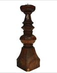 Vintage Hand Carved Candle Holder Dutch Influence-5. Asian & Chinese Furniture, Art, Antiques, Vintage Home Décor for sale at FEA Home