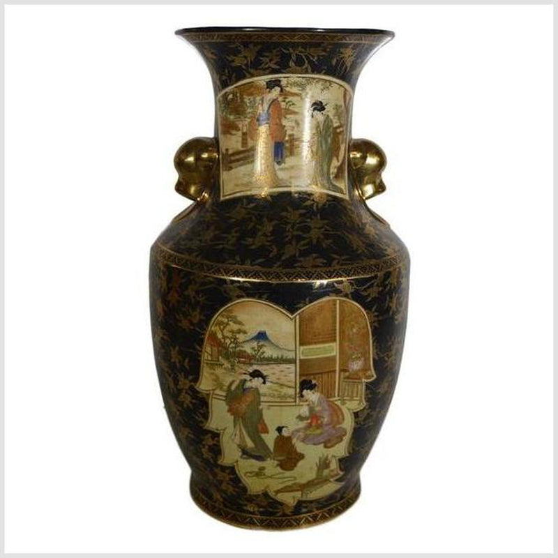 Vintage Chinese Hand Painted Porcelain Vase 