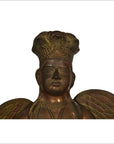 Vintage India Hand Made Copper Angel Statue-2. Asian & Chinese Furniture, Art, Antiques, Vintage Home Décor for sale at FEA Home
