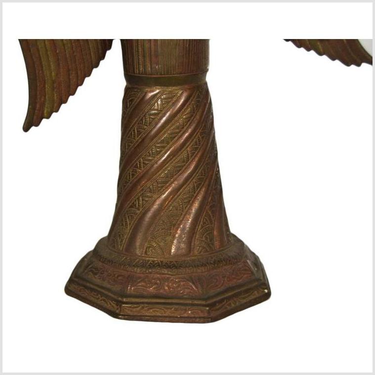 Vintage India Hand Made Copper Angel Statue-3. Asian &amp; Chinese Furniture, Art, Antiques, Vintage Home Décor for sale at FEA Home