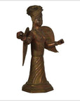 Vintage India Hand Made Copper Angel Statue-4. Asian & Chinese Furniture, Art, Antiques, Vintage Home Décor for sale at FEA Home
