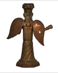 Vintage India Hand Made Copper Angel Statue-6. Asian & Chinese Furniture, Art, Antiques, Vintage Home Décor for sale at FEA Home