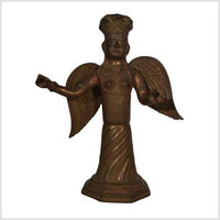 Vintage India Hand Made Copper Angel Statue