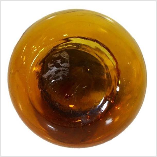 Vintage Indian Amber Glass Trinket Bowl-4. Asian &amp; Chinese Furniture, Art, Antiques, Vintage Home Décor for sale at FEA Home