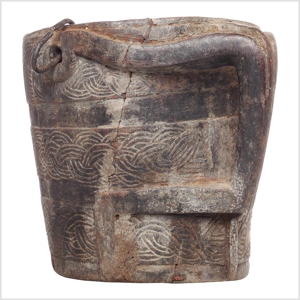 Vintage Indian Wooden Pitcher-1. Asian & Chinese Furniture, Art, Antiques, Vintage Home Décor for sale at FEA Home