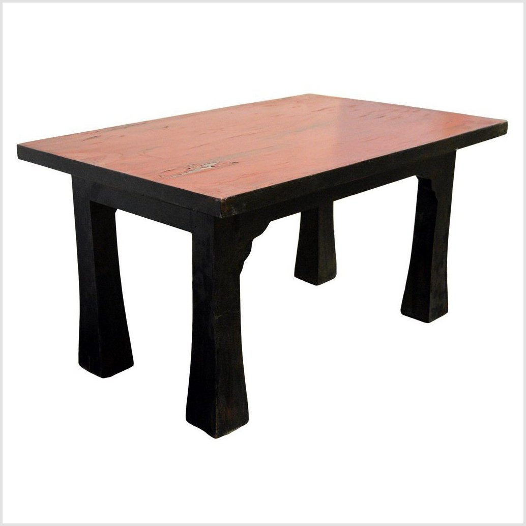Vintage Lacquered Side Table-2. Asian & Chinese Furniture, Art, Antiques, Vintage Home Décor for sale at FEA Home