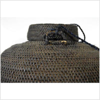 Vintage Philippines Woven Farmer's Basket