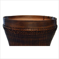 Vintage Thai Grain Basket