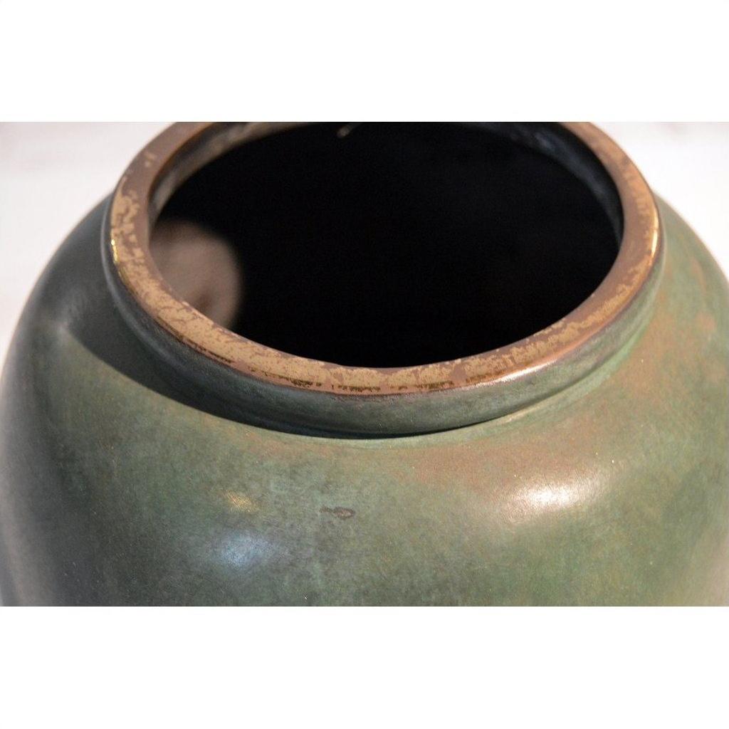 Vintage Thai Green Bronze Urn-3. Asian &amp; Chinese Furniture, Art, Antiques, Vintage Home Décor for sale at FEA Home