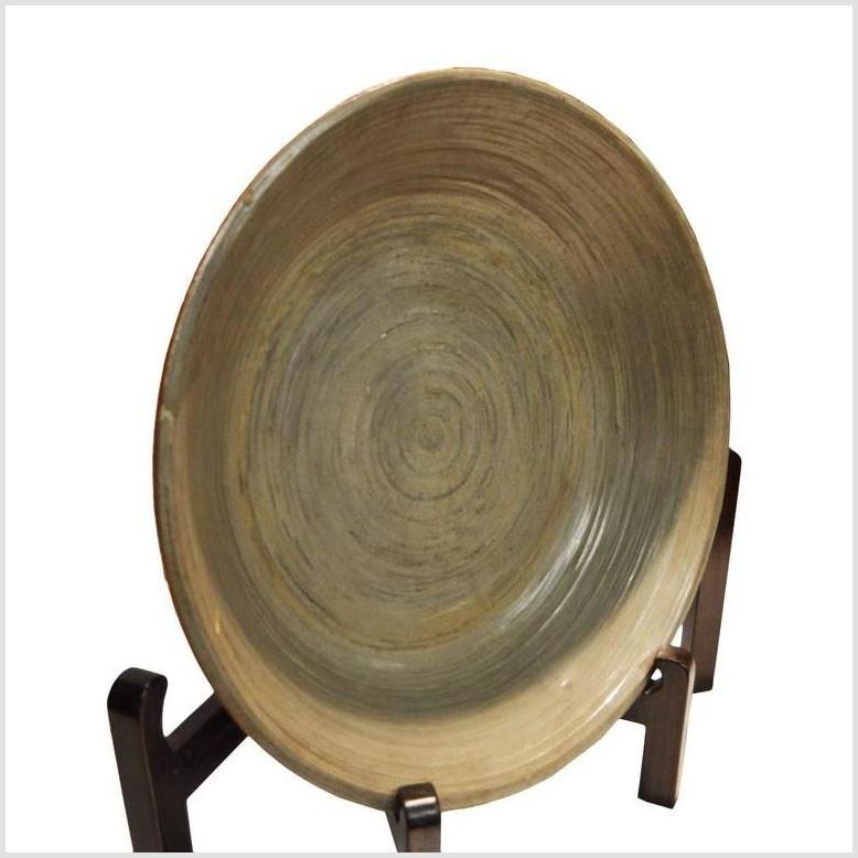 Vintage Thai Hand Carved Wooden Washer Bowl-2. Asian & Chinese Furniture, Art, Antiques, Vintage Home Décor for sale at FEA Home