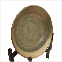 Vintage Thai Hand Carved Wooden Washer Bowl