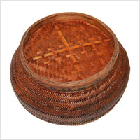 Vintage Thai Offering Basket 