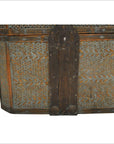 Vintage Woven Rattan Basket-7. Asian & Chinese Furniture, Art, Antiques, Vintage Home Décor for sale at FEA Home