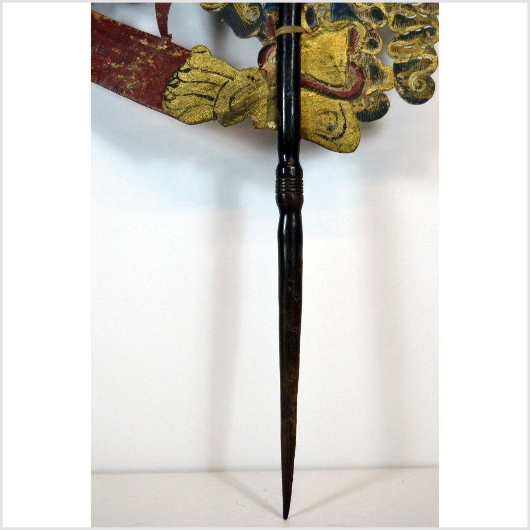 Wayang Kulit Balinese Cowhide Shadow Puppet-5. Asian &amp; Chinese Furniture, Art, Antiques, Vintage Home Décor for sale at FEA Home