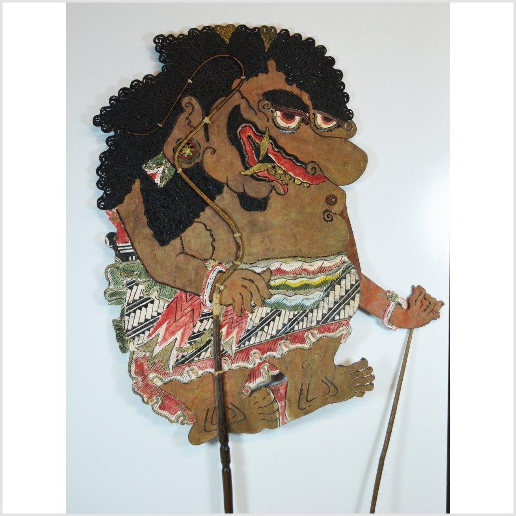 Wayang Kulit Balinese Cowhide Shadow Puppet-1. Asian & Chinese Furniture, Art, Antiques, Vintage Home Décor for sale at FEA Home
